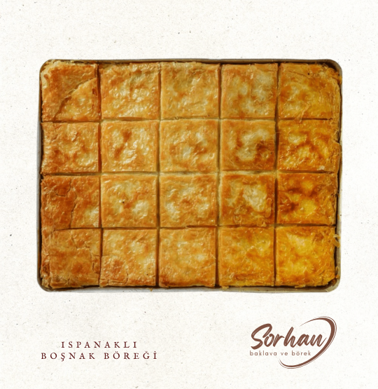 Ispanaklı Boşnak Böreği